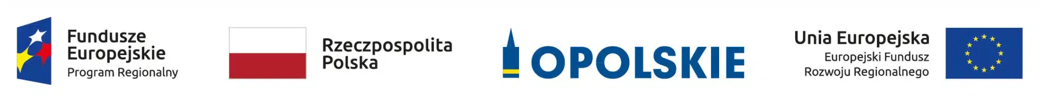 European Funds Regional Programme, Republic of Poland, Opolskie Voivodeship, European Union European Regional Development Fund logos